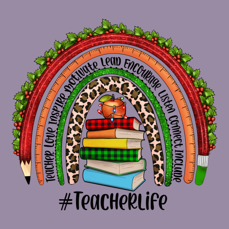 Christmas Teacherlife Rainbow Classic Tee by JahusDesignShop | Teevron