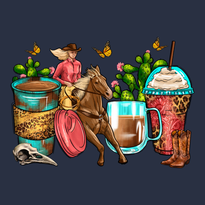 Cowgirl Coffee Cups Heavyweight Sweatshirt by Zillion Design Studio | Teevron