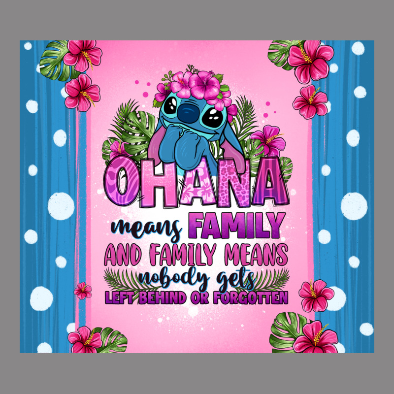 Ohana Means Family Stitch Vintage Tee by Zillion Design Studio | Teevron