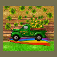 St Patricks Day Truck Shamrock With Rainbow Tumbler Vintage Hoodie | Teevron