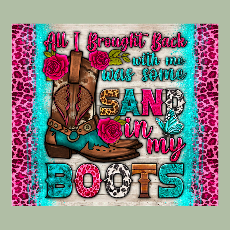 All I Brought Back With Me Was Some Sand In My Boots Tumbler Urban Heavy Tee by HRA Design Shop | Teevron