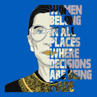 Rbg Ruth Bader Ginsburg Women Belong In All Places Urban Hoodie | Teevron