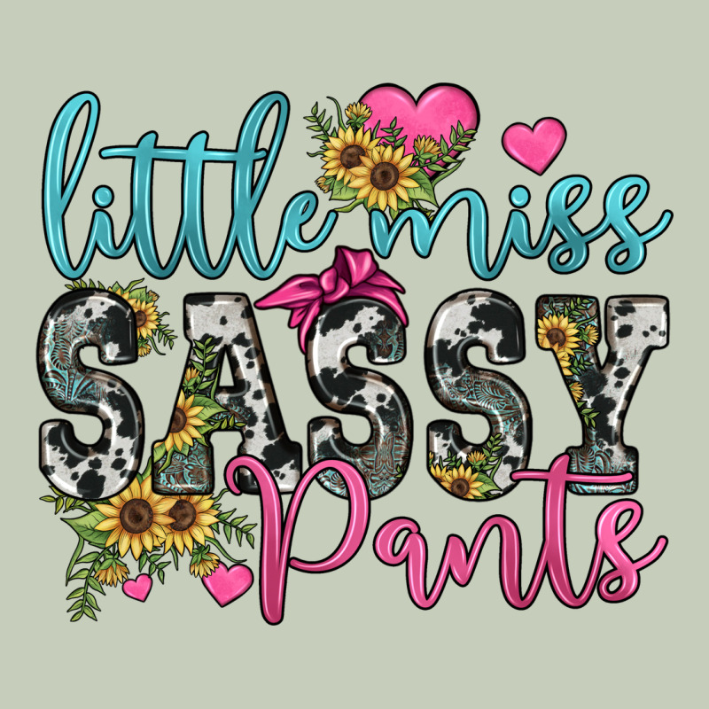 Little Miss Sassy Pants Long Sleeve Tee by JahusDesignShop | Teevron