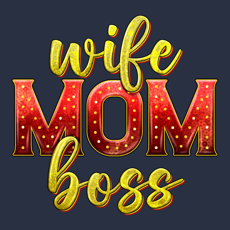 Wife Mom Boss Heavyweight Sweatshirt by texasbilliewilder | Teevron