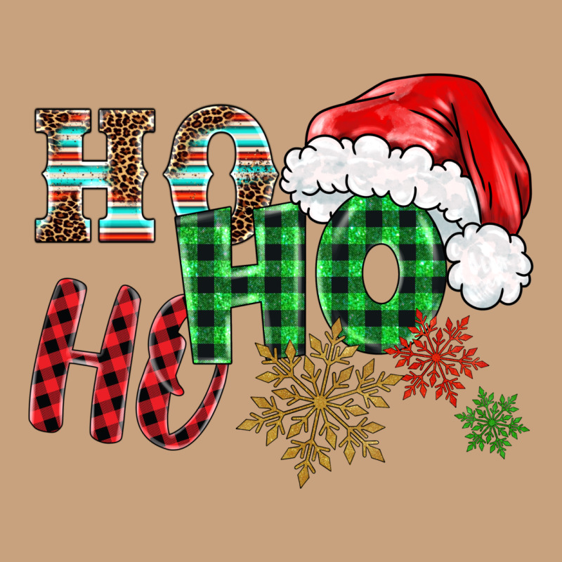 Ho Ho Ho Christmas Vintage Tee by BarkalooDesign | Teevron