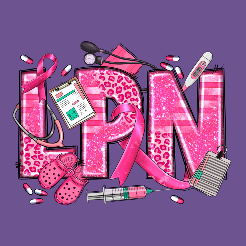 Breast Cancer Lpn Licensed Practical Nurse Vintage Tee by texasbilliewilder | Teevron