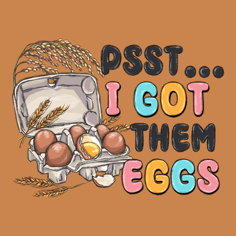 Psst I Got Them Eggs Heavyweight Hoodie by MaliasSmallBusiness | Teevron