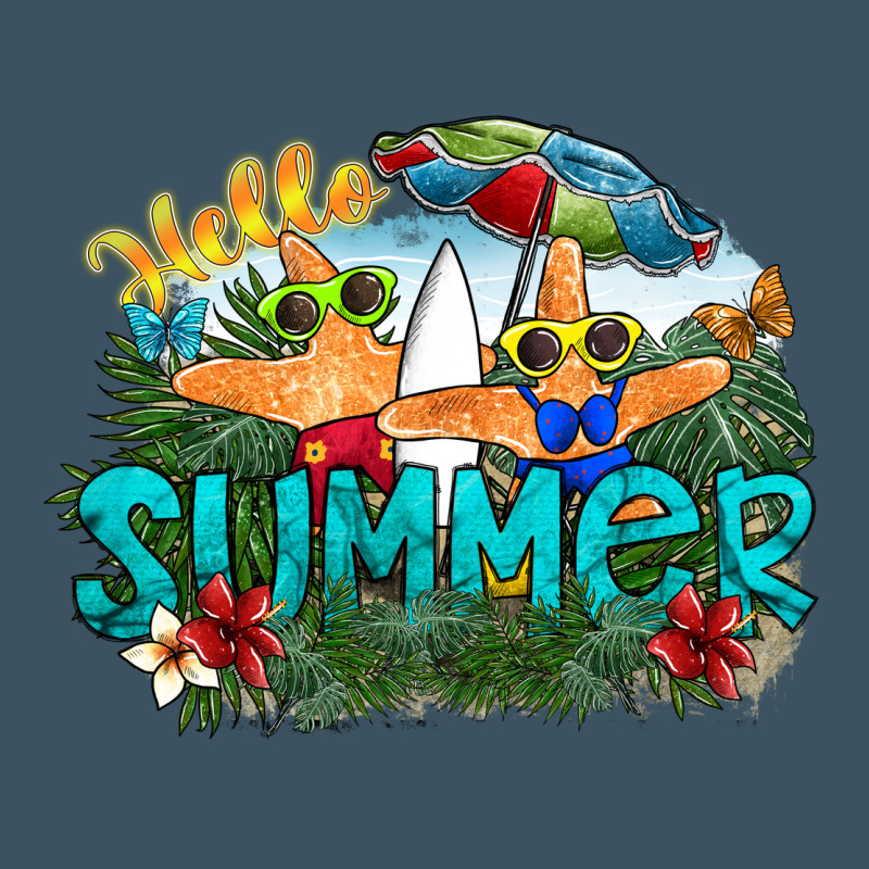 Hello Summer Urban Heavy Tee by SublimationCraftShop | Teevron