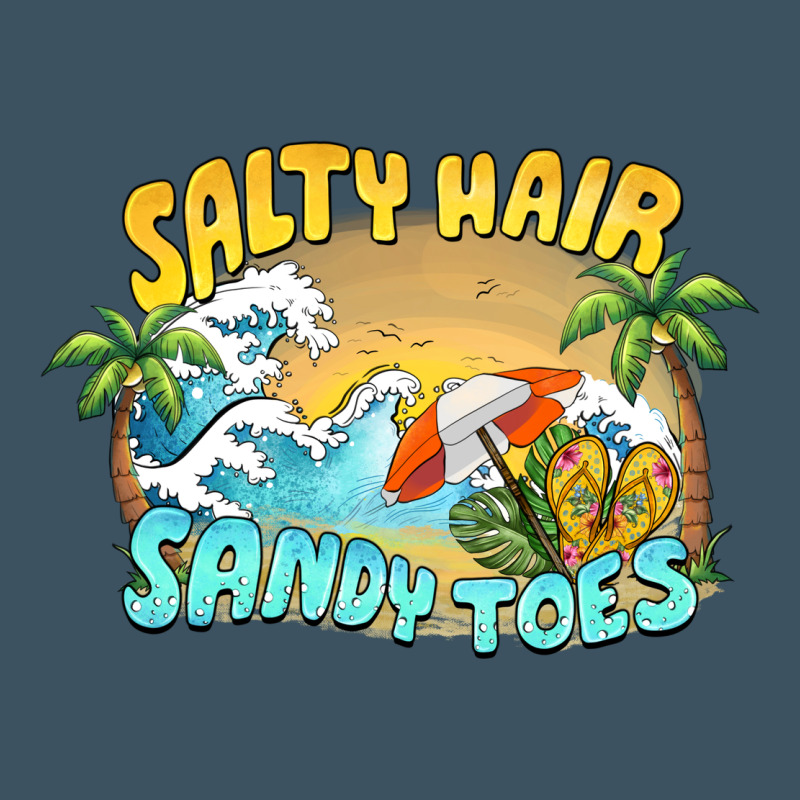 Salty Hair Sandy Toes Summer Urban Heavy Tee by BarkalooDesign | Teevron