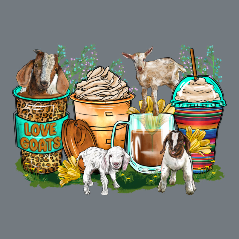 Goats Coffee Cups Heavyweight Sweatshirt by Zillion Design Studio | Teevron