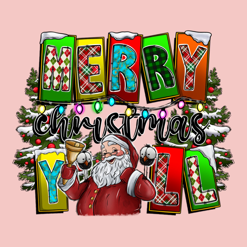 Merry Christmas Yall Urban Heavy Tee by CowhideDigitalArt | Teevron