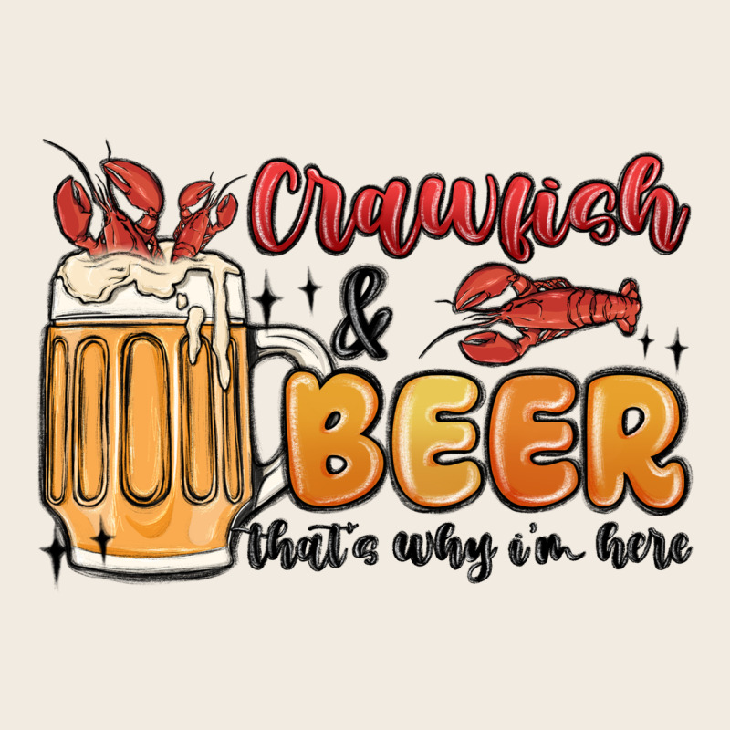 Crawfish And Beer That's Why I'm Here Premium Sweatshirt by MaliasSmallBusiness | Teevron