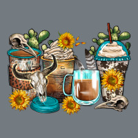 Bull Skull Coffee Cups Heavyweight Sweatshirt | Teevron