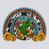 Cactus Sunflower Horseshoe Rainbow Zipper Hoodie | Teevron