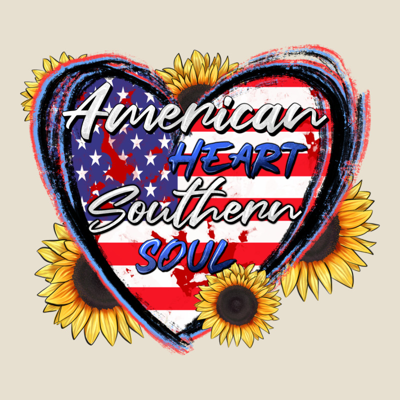 American Heart Southern Soul Urban Heavy Tee by CowGirlArtShop | Teevron