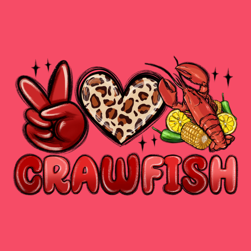 Peace Love Crawfish Premium Sweatshirt by MaliasSmallBusiness | Teevron