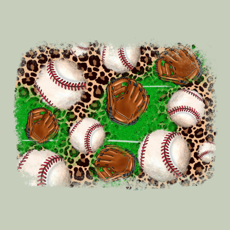 Baseball Glove Background Long Sleeve Tee by JahusDesignShop | Teevron