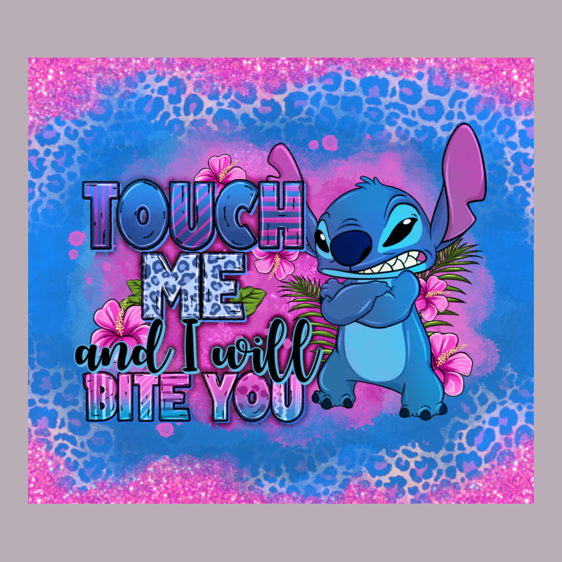 Touch Me And I Will Bite You Stitch Vintage Tee by Zillion Design Studio | Teevron