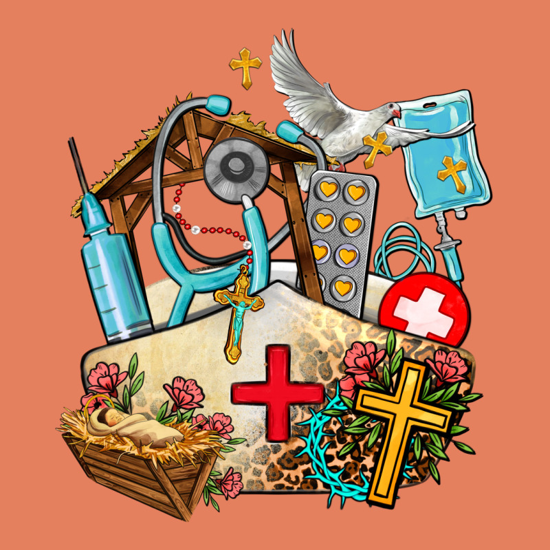 Nurse  Cross And Jesus Classic Tee by AdoDesignShop | Teevron