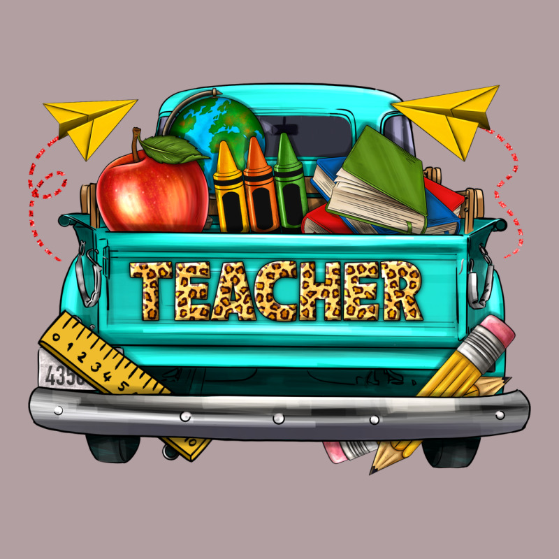 Teacher Truck Vintage Hoodie by texasbilliewilder | Teevron