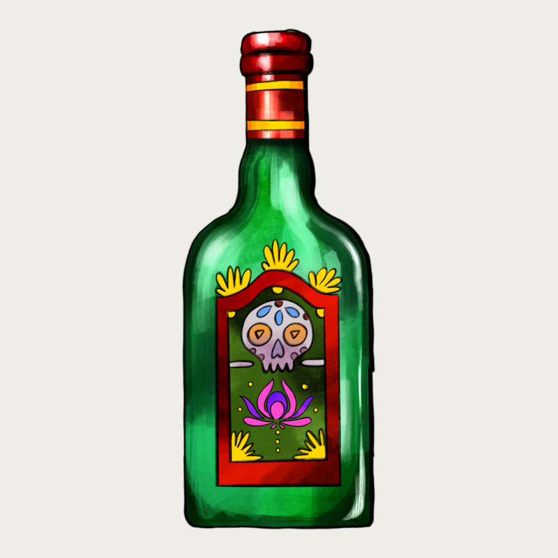 Tequila Bottle Zipper Hoodie by AdoDesignShop | Teevron