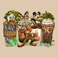 Safari Cartoon Characters Coffee Cups Heavyweight Sweatshirt | Teevron