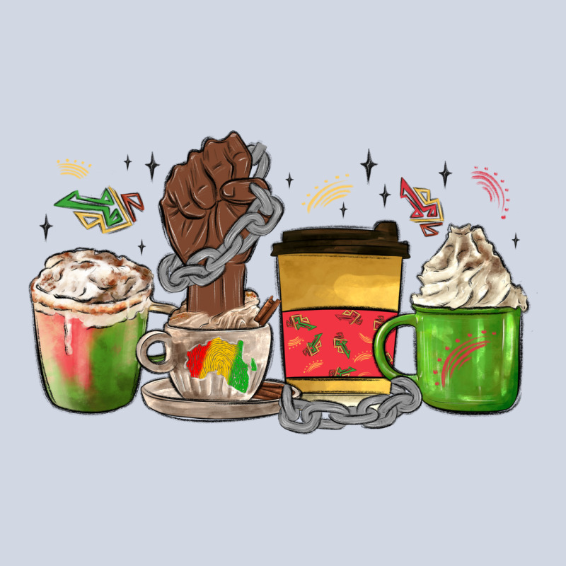 Juneteenth Coffee Cups Premium Sweatshirt by MaliasSmallBusiness | Teevron