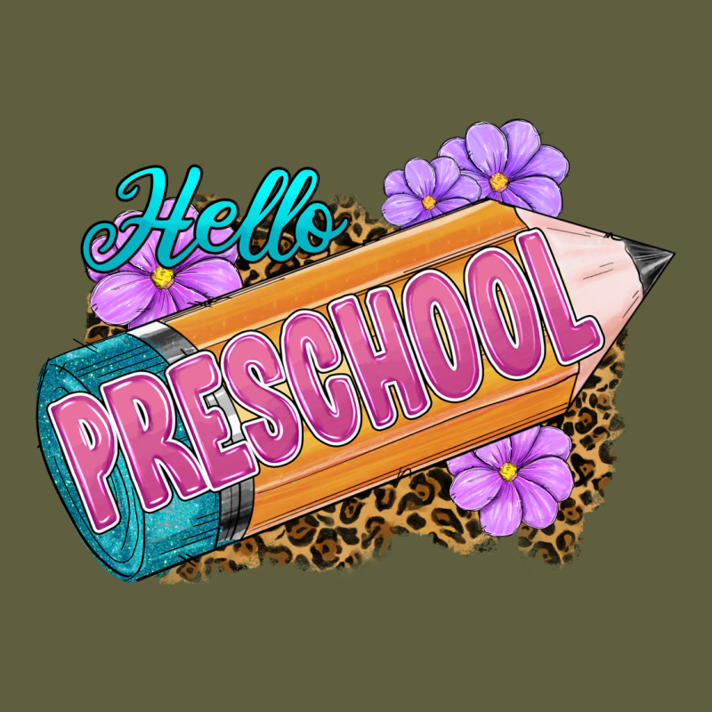 Hello Preschool Vintage Tee by RanaPortraitStore | Teevron