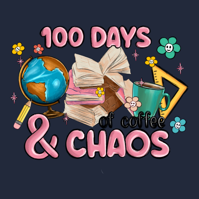 100 Days Of Coffe And Chaos Premium Sweatshirt by MaliasSmallBusiness | Teevron