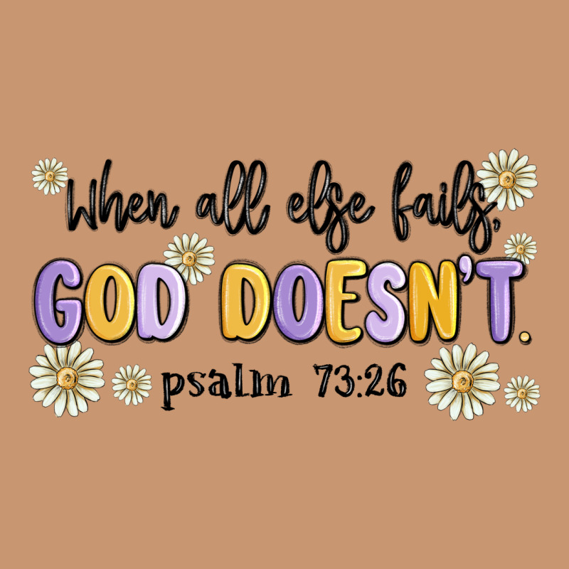When All Else Fails God Doesnt Heavyweight Hoodie by MaliasSmallBusiness | Teevron