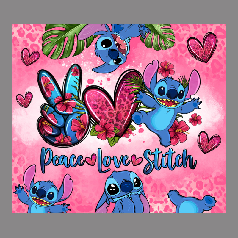 Peace Love Stitch Vintage Tee by Zillion Design Studio | Teevron