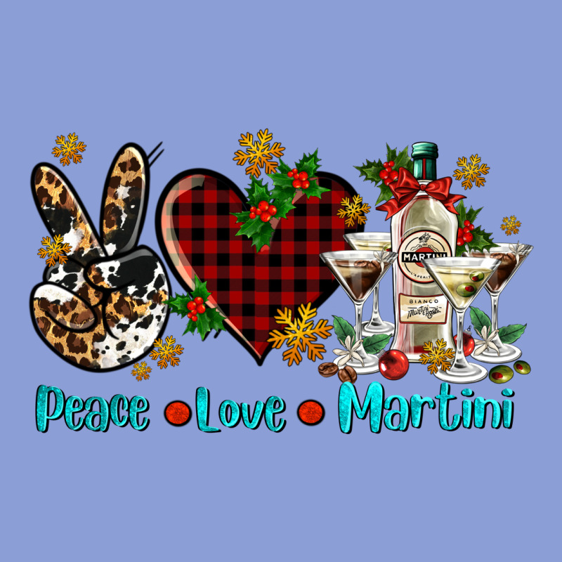 Peace Love Martini Long Sleeve Tee by AdoDesignShop | Teevron