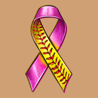 Breast Cancer Ribbon Softball Vintage Tee | Teevron