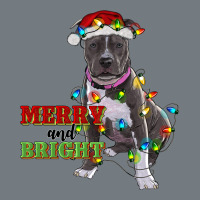 Merry And Bright Pitbull Heavyweight Sweatshirt | Teevron