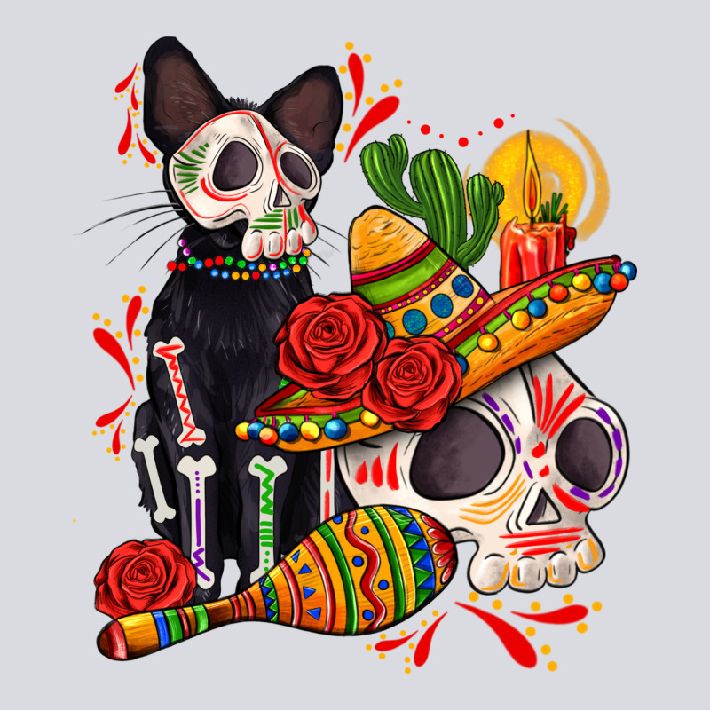 Mexican Dead Day With Skeleton Cat Zipper Hoodie by AdoDesignShop | Teevron