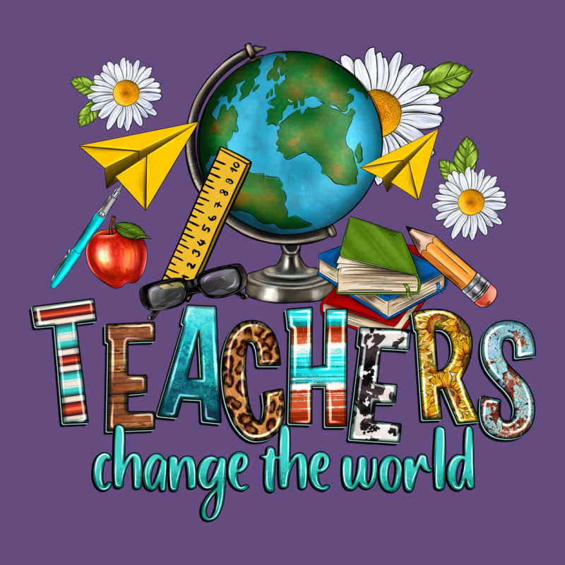 Teachers Change The World Vintage Hoodie by texasbilliewilder | Teevron