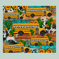 School Bus Cactus Sunflower Zipper Hoodie | Teevron