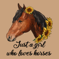 Just A Girl Who Loves Horses Vintage Tee | Teevron