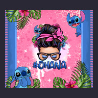 Ohana Stitch Messy Bun Vintage Tee | Teevron