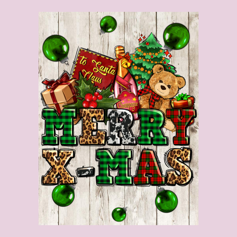 Merry Xmas Ladies Tee by AdoDesignShop | Teevron