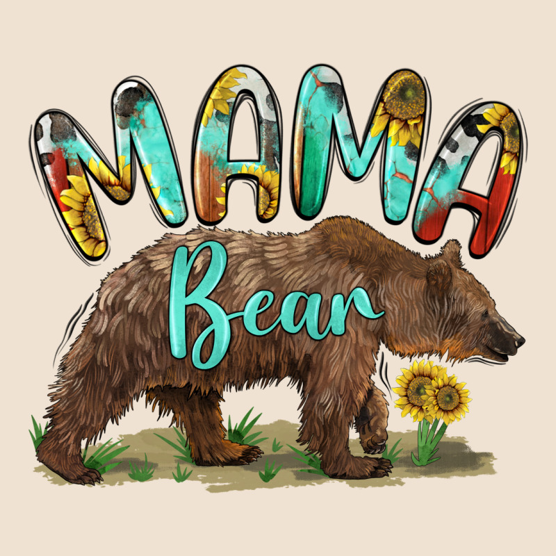 Mama Bear Urban Heavy Tee by BarkalooDesign | Teevron