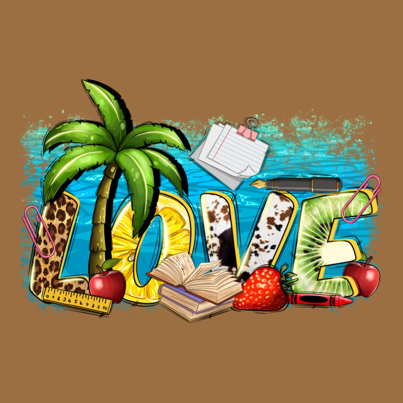 Love Summer Teacher Vintage Tee by Zillion Design Studio | Teevron