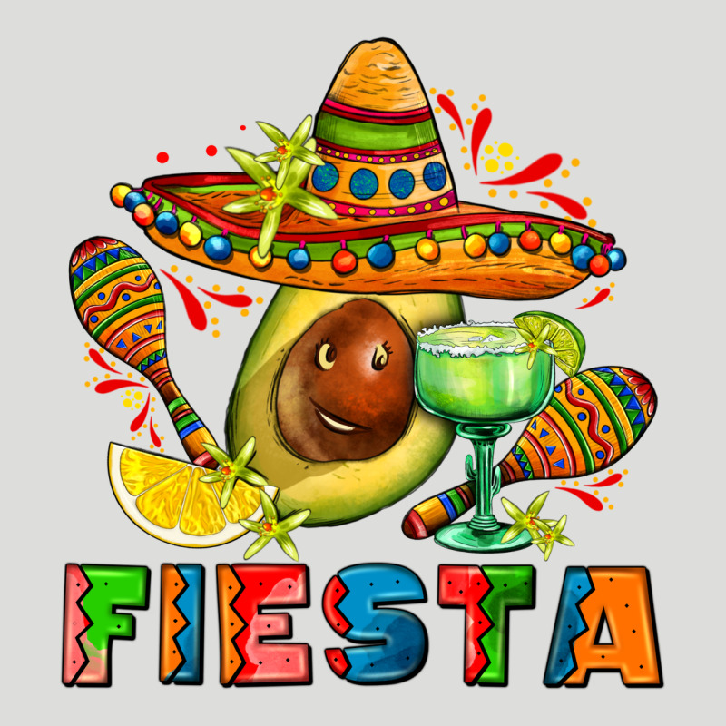 Fıesta With Avocado And Sombrero Zipper Hoodie by AdoDesignShop | Teevron
