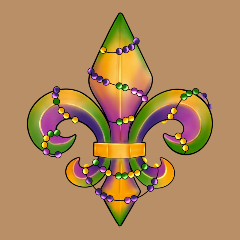 Mardi Gras Fleur De Lis Vintage Hoodie by RanaPortraitStore | Teevron