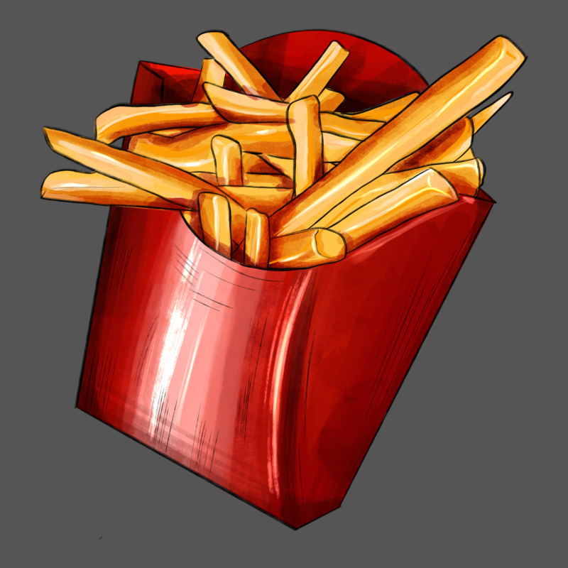 French Fries Zipper Hoodie by AdoDesignShop | Teevron