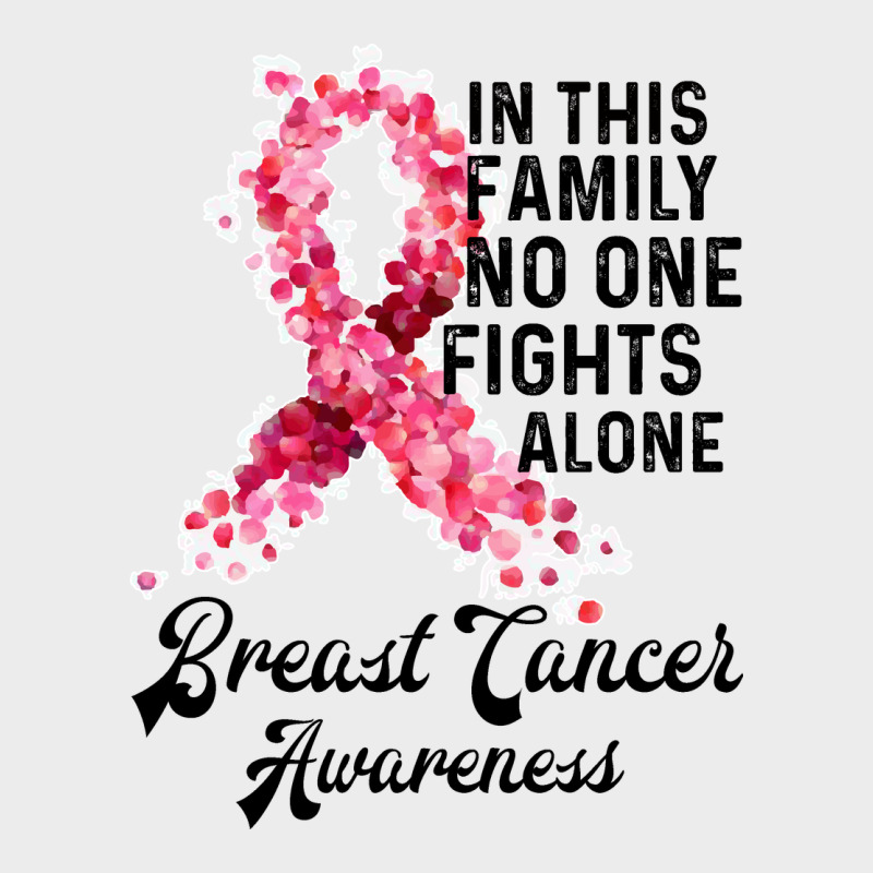 In This Family Fights Alone Breast Cancer Awareness Urban Hoodie by Bettercallsaul | Teevron