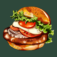 American Hamburger Zipper Hoodie | Teevron