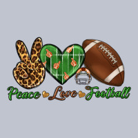 Peace Love Football Premium Hoodie | Teevron