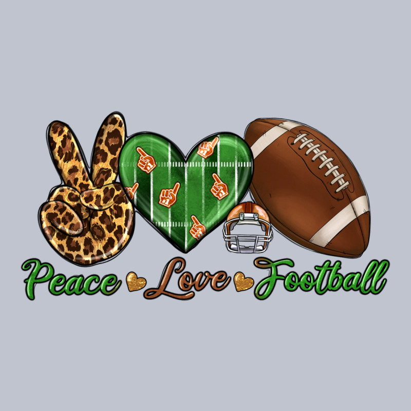 Peace Love Football Premium Hoodie by BundleAndBundleShop | Teevron