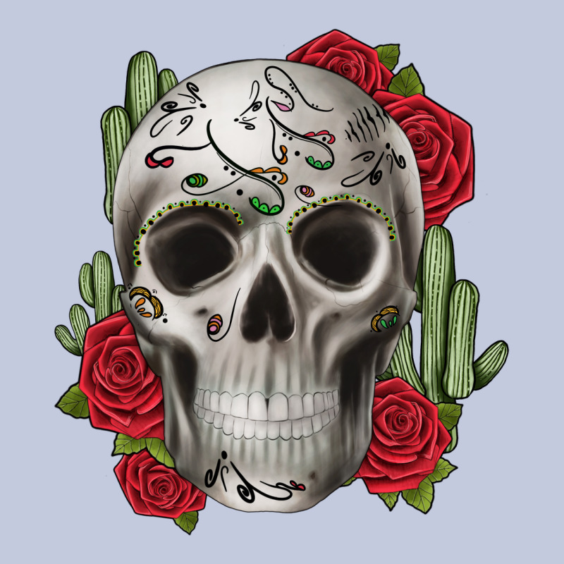 Skull Cactus Long Sleeve Tee by JahusDesignShop | Teevron